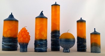 Vonné svíce - kolekce Gerbera